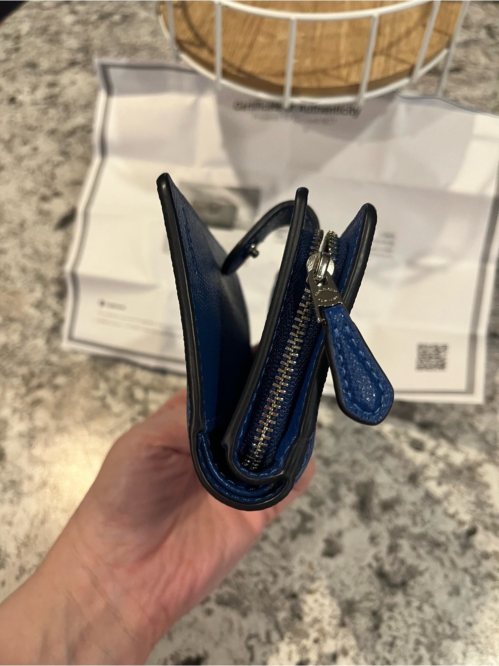 Coach Corner Zip Medium Compact Wallet - Picture 12 of 15